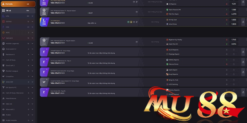 Sảnh IM ESports - Cá cược thể thao điện tử vươn tầm quốc tế 3 Game chiến thuật khác