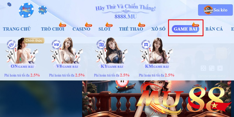 Giới thiệu Mu88 - Tìm hiểu về nhà cái hàng đầu Châu Á 4 game bài